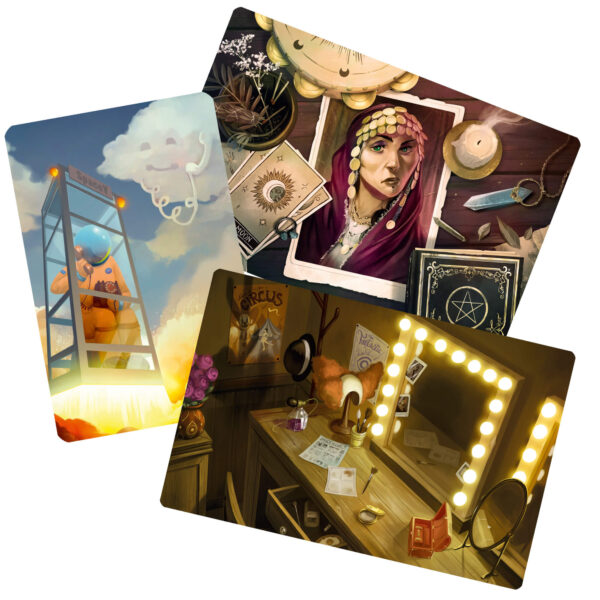 Cards from Mysterium Park