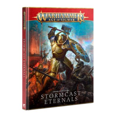 front cover of Stormcast Eternals Order Battletome from Warhammer Age of Sigmar