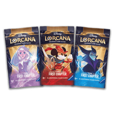 Lorcana First Chapter Booster Packs