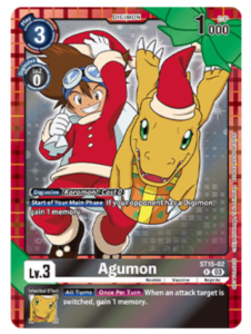 Digimon Holiday Tournament Winner Card