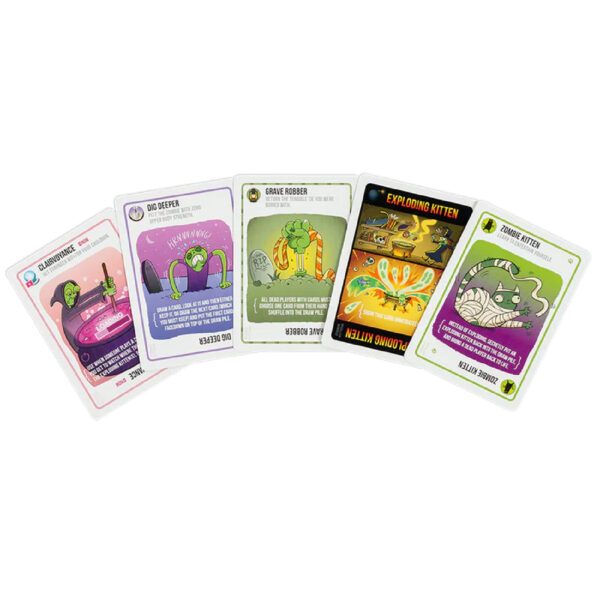 Cards for Zombie Kitten
