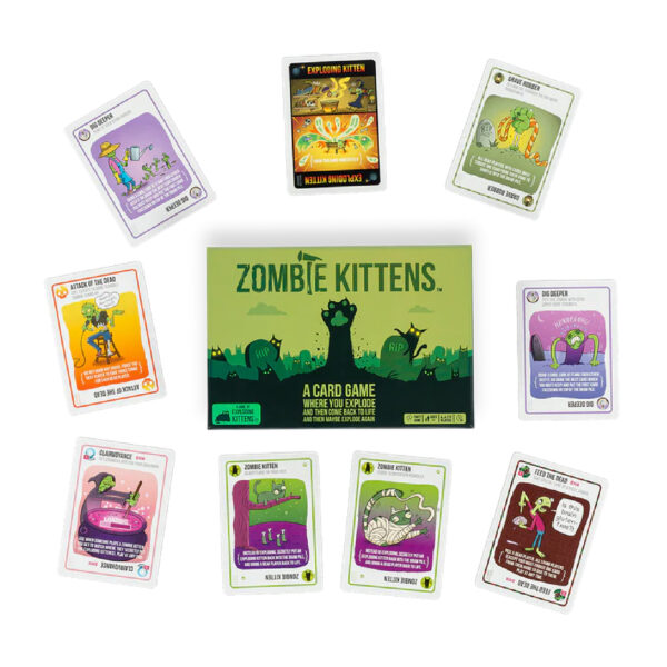 Game Pieces for Zombie Kittens