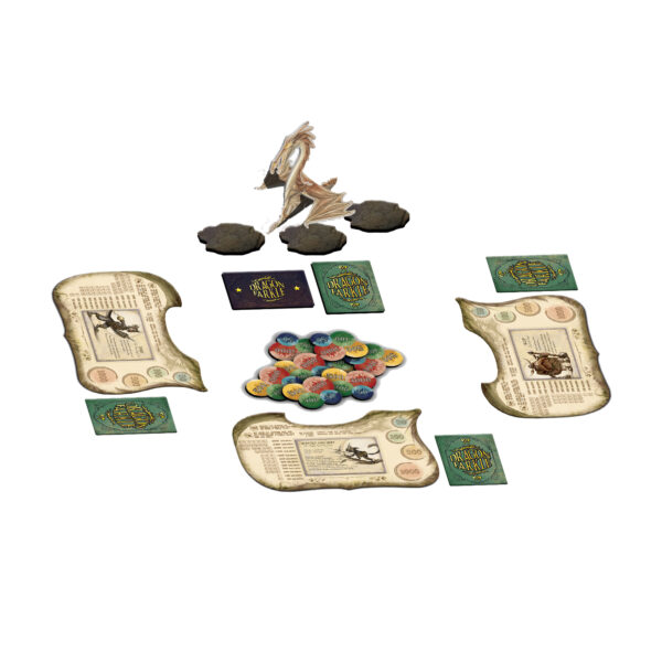 Game pieces from Dragon Farkle