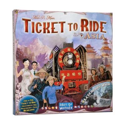 Cover of Ticket to Ride: Asia Map