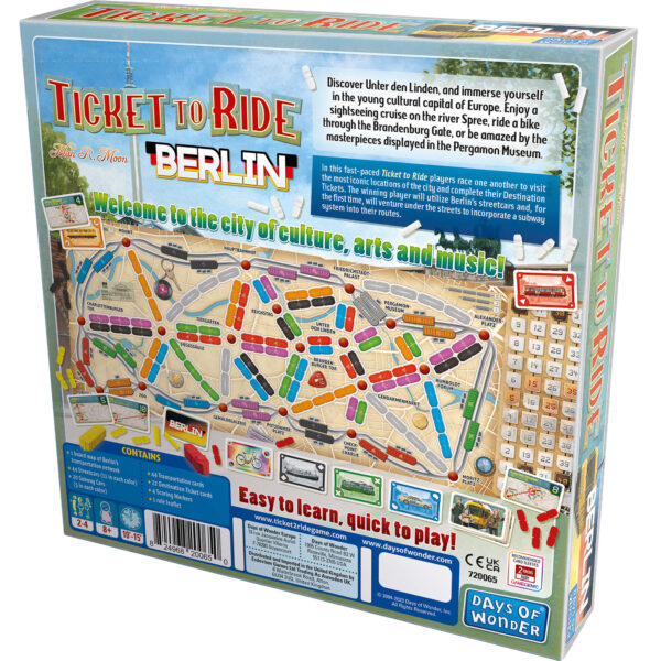 Back of Ticket to Ride Berlin