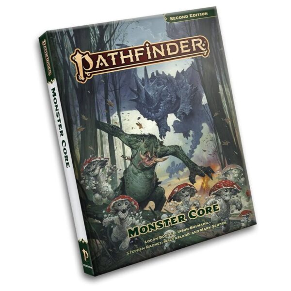 Cover for Pathfinder P2 Monster Core Remastered