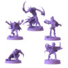 Abomination figures from Zombicide Dark Knights Metal Pack 1
