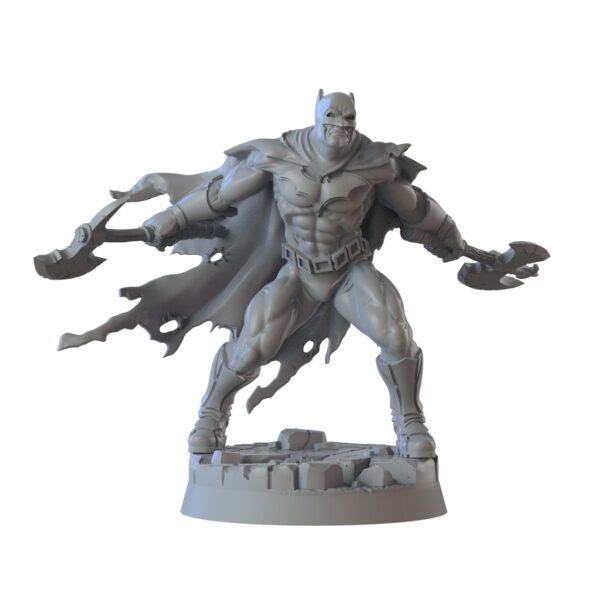 Batman figure from Zombicide Dark Knights Metal Pack 1